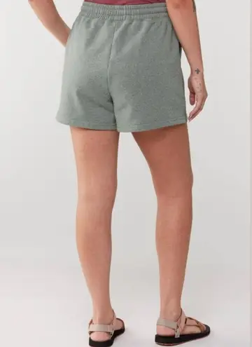 The North Face  Re-Grind gray multicolor logo shorts - Image 2