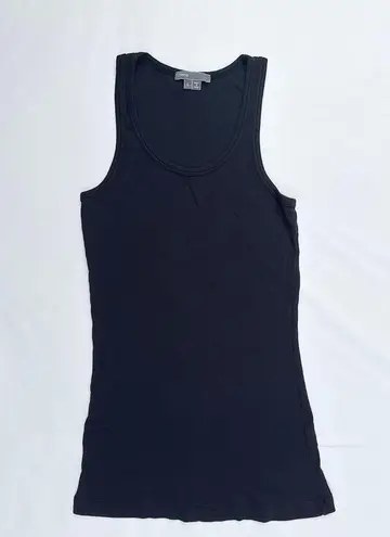 Vince Scoop Neck Tank - Black - L