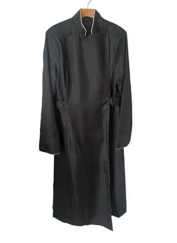 Cassock Adult XL Black Clergy Priest Robe Liturgical Vestment Preacher Altar NEW