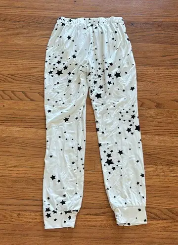 Mason grey start print lounge pants Black