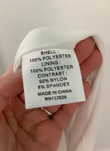 Majorelle Scout Mini Dress In White Zinnia Floral