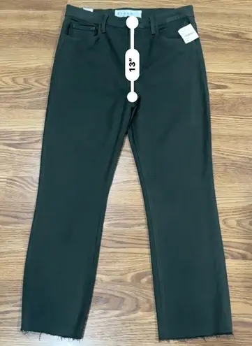 Frank & Eileen Green olive The Everyday Straight Leg Jeans 30