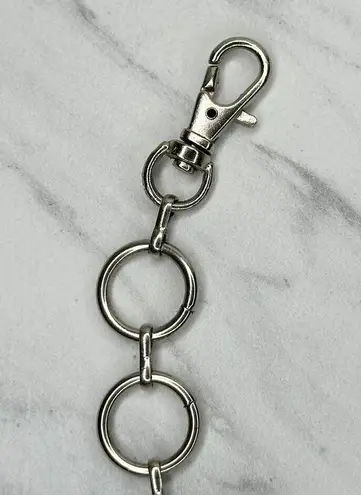 Silver Chain Belt Glitter Butterfly Y2K Size Extra Small (XS) Small (S) ✨