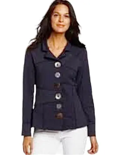 Neon Buddha Merritt Patchwork Jacket, ladies petite small magenta purple