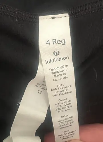 Lululemon Speed Up Short 2.5” Size 4