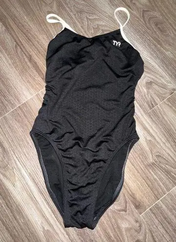 TYR competition suit Black