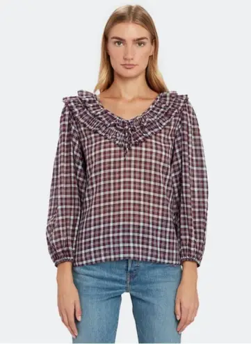 The Great ππ The Spruce Shirt ~ Mulberry Plaid Large L NWT