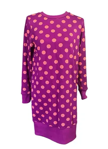 Victor Glemaud x Target Polka Dot Sweater Dress – Purple & Pink, Women’s Size XS