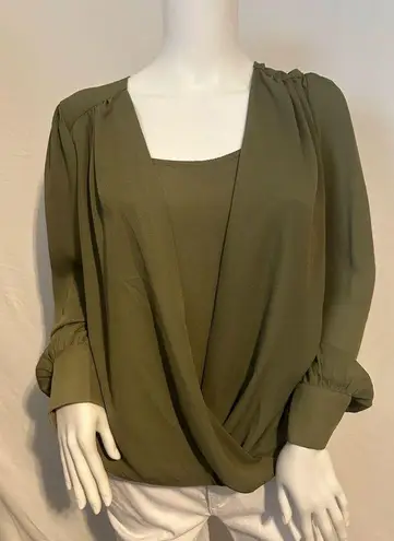 Cooper and Ella  Wren Wrap Blouse NWT