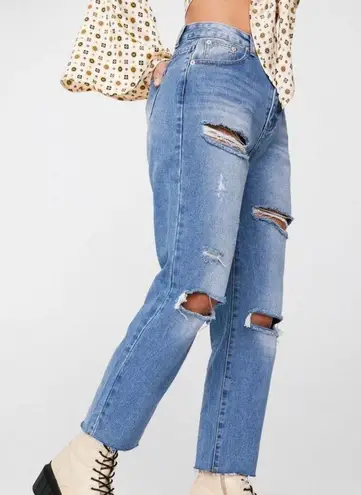 Nasty Gal Mommy High Rise Jeans