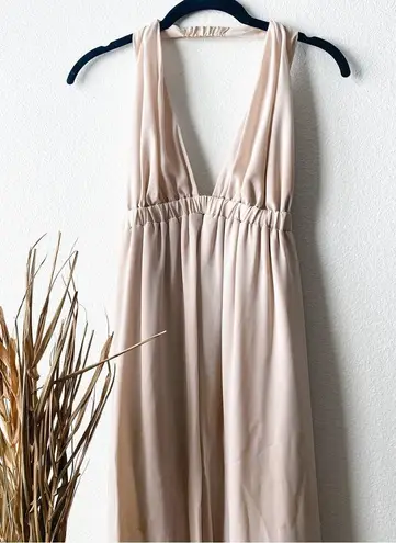 Show Me Your Mumu  Luna Halter Gown Show Me The Ring Bridesmaids Dress size XS