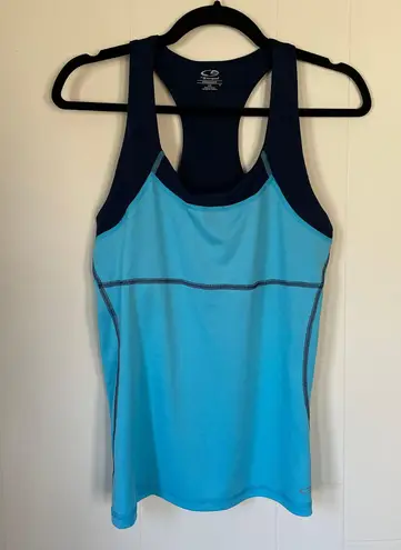 C9 Champion Racer Back Athletic Tank Top Size Large Blue