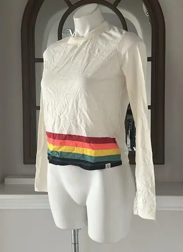 Marine layer NEW Re-Spun Stripe Long Sleeve T-Shirt, Size S, EXCELLENT!