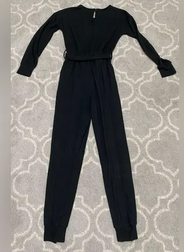 Lascana Cozy Knit Jumpsuit Black Size 2