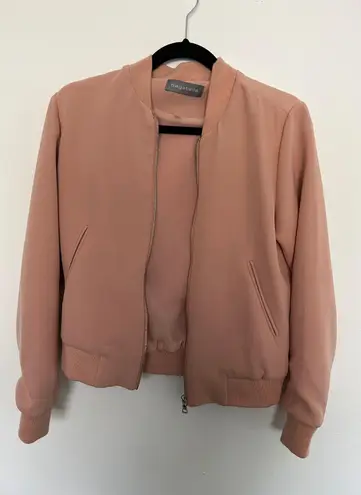 Bagatelle Salmon  Bomber Jacket -size Small