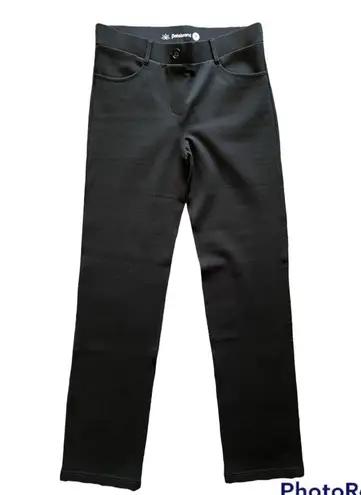 Betabrand Black Dress Yoga Pants with pockets size medium