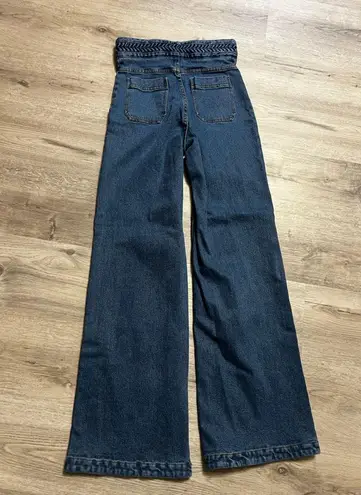 MAGALI PASCAL Birkin Jeans Blue Size 8