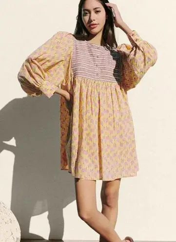 Ciao Lucia striped mini dress, M Pink Size M