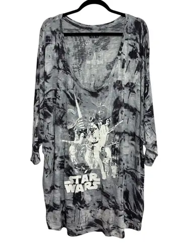 Star Wars Rock & Republic x A New Hope Graphic Tie Dye T-Shirt - Size 2X