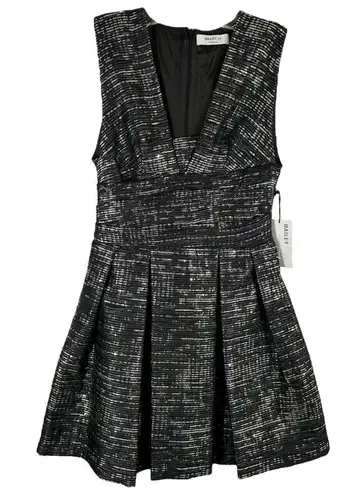 Bailey 44 Size 0 Dress Keep On Dreaming Metallic Silver Gray Sequins NWT 1458