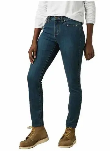 prAna High Rise Organic Siena Skinny Denim Jeans Size 10 Short NEW
