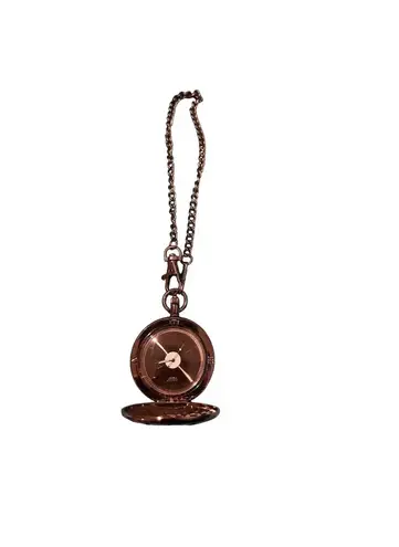 Flud The Melrose Pocket Watch in Gun Metal Men – Gray