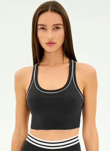 Splits59 BAILEY ACTIVE RIB BRALETTE navy and white Racerback Sports Bra size S