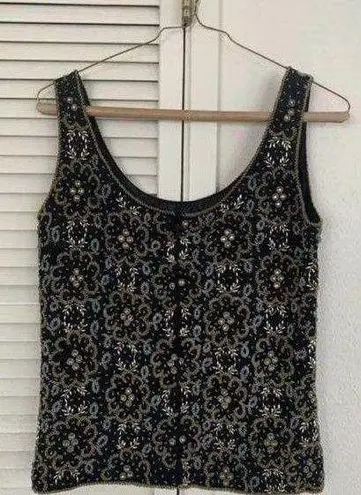 ✨1940’s/1950 VINTAGE Unbranded unique beaded vest