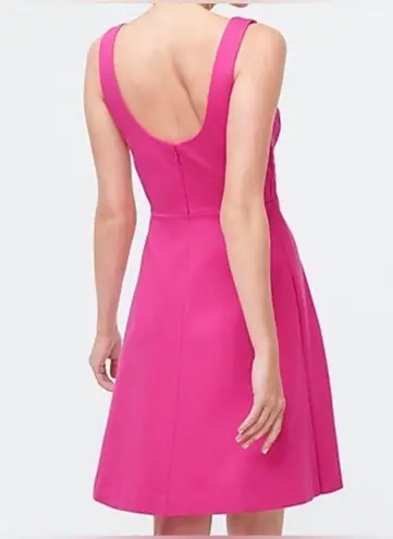 J.Crew  Berry Pink Scoop Neck Sleeveless Stretch Dress 2X