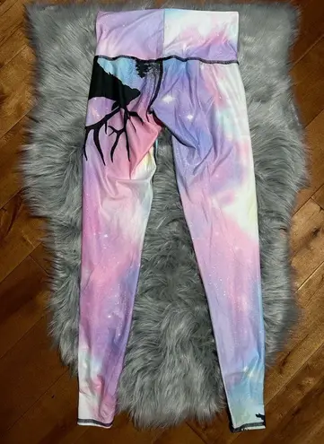 Teeki  Hot Pant Vintage Northern Lights Leggings Size Small