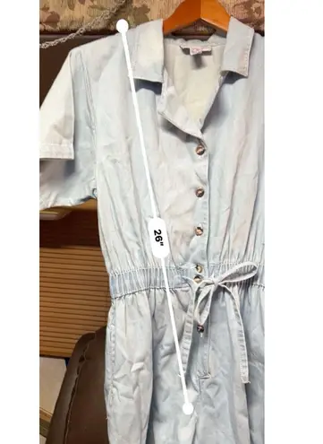 Women's Studio Wear Petite Romper Size PS Blue