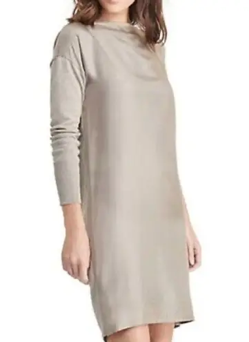 Ralph Lauren Lauren  Farheen Twill Front Sweater Dress