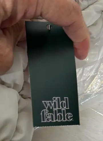 Wild Fable  White Quilted Shoulder Bag - Image 4