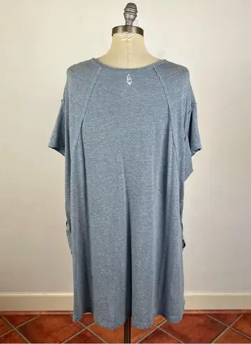 Free People Movement City Girl Tee in Steel Blue Size XS