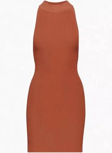 Babaton Aritzia Sculpt Knit Dress Halter
