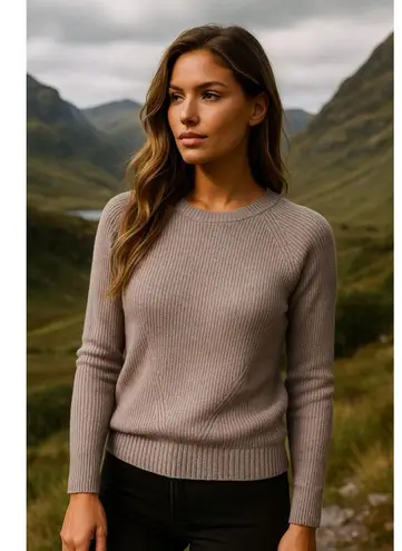 Cyrus Ribbed Sweater Buttery Soft Knot Cozy Minimal Quiet Luxury Boho Partisan L