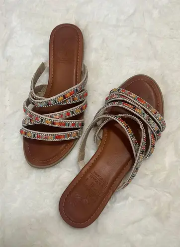 Jellypop Strappy Flat Sandals 