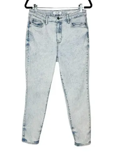 Judy Blue High Rise Light Acid Wash Slim Fit Jeans 11 30