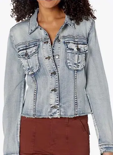 KUT from Kloth Acid Wash Denim Jacket