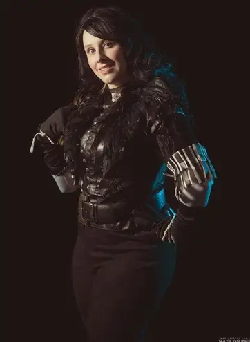 Yennefer Witcher cosplay Black Size M