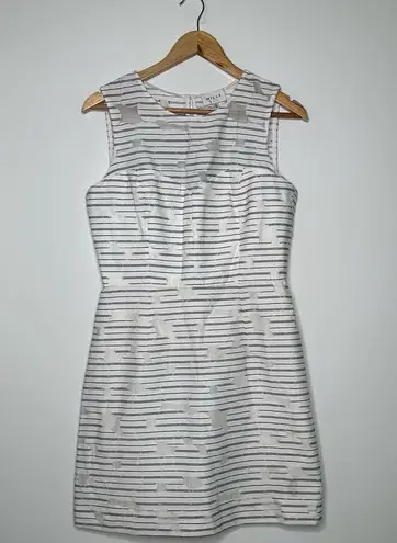 Milly Nina Stripe Burnout Sheath Dress Size 6