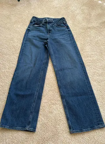 Old Navy extra high-rise wide leg jeans