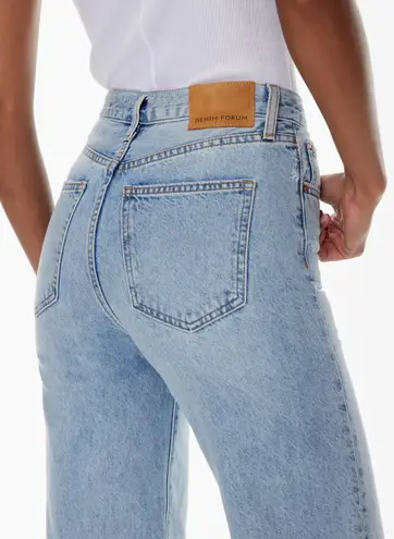 Aritzia Denim Forum The Farrah High Rise Wide Leg 28