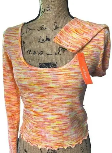 Colsie NWT Buttery Soft Crop Top💥 Orange