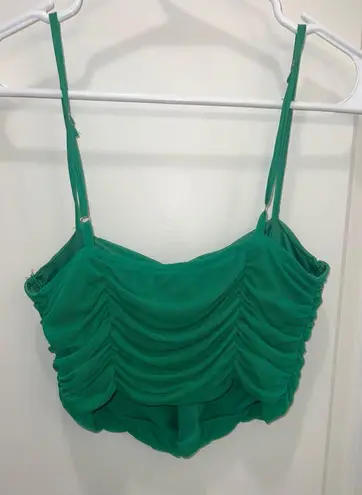 Princess Polly Green  Top