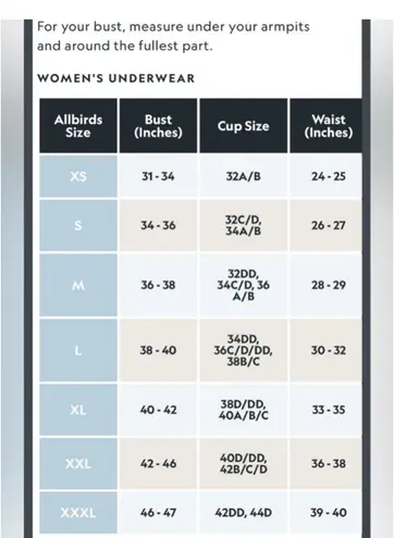 Allbirds NWT - Women's Natural Sports Bra.