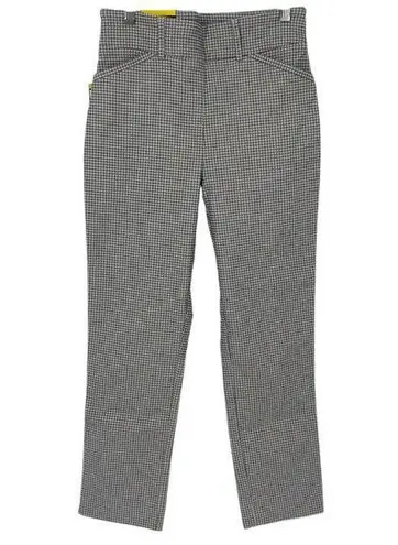 Hilary Radley NEW Mid Rise Slim Leg Printed Pull On Pants Small Tummy Control