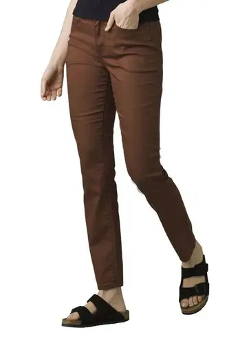 prAna New NWT Womens 6 Kayla High Rise Jeans Pants Indie Blue Organic Stre Waist