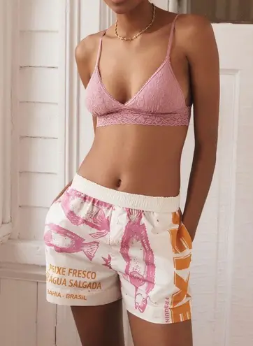 Farm Rio Sea World Printed Cotton Boxer Shorts, Size M