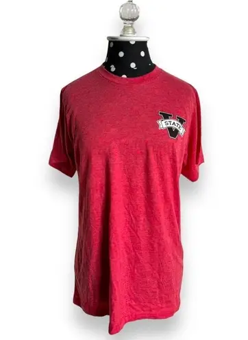 Tultex 5/$65 Valdosta State University Womens Tee Sz S Red Logo Gate Shirt Top